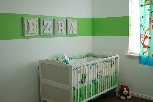 Green Baby Bedroom 1
