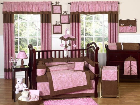 Pink Baby Bedding Inspiration 2